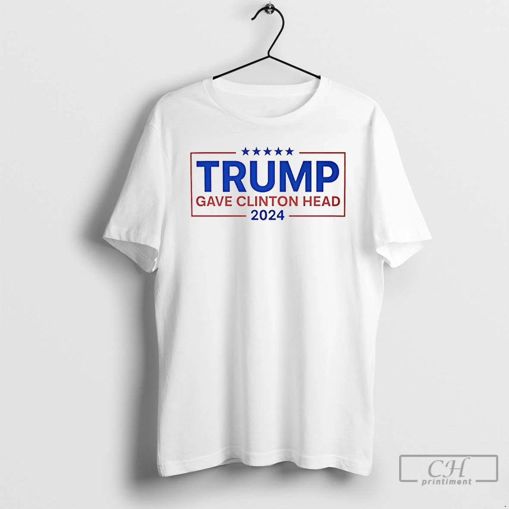 Classic Trump Gave Clinton Head 2024