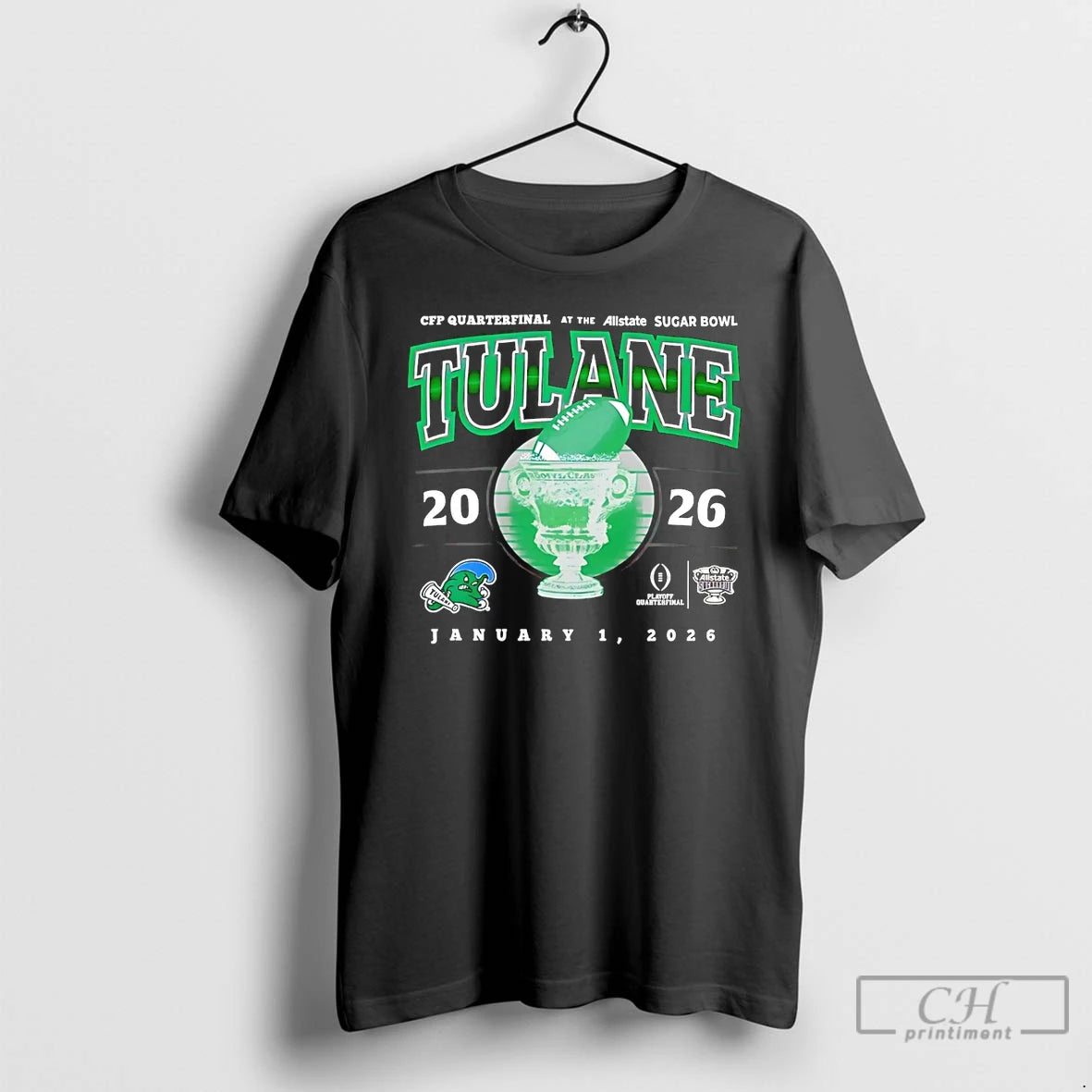 Classic Tulane Green Wave Football 2026 Sugar Bowl Classic