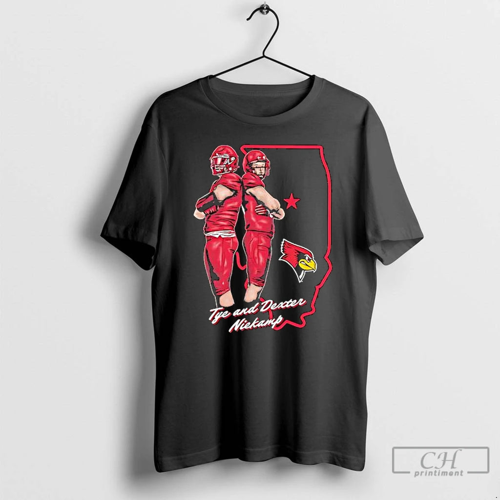 Classic Tye And Dexter Niekamp Louisville Cardinals Two Football Players