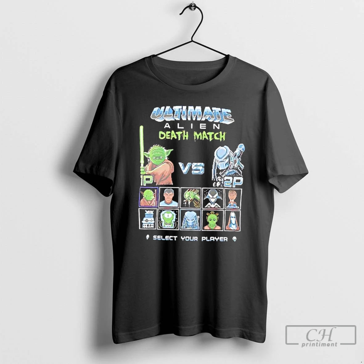 Classic Ultimate Alien Death Match Retro Gaming Parody