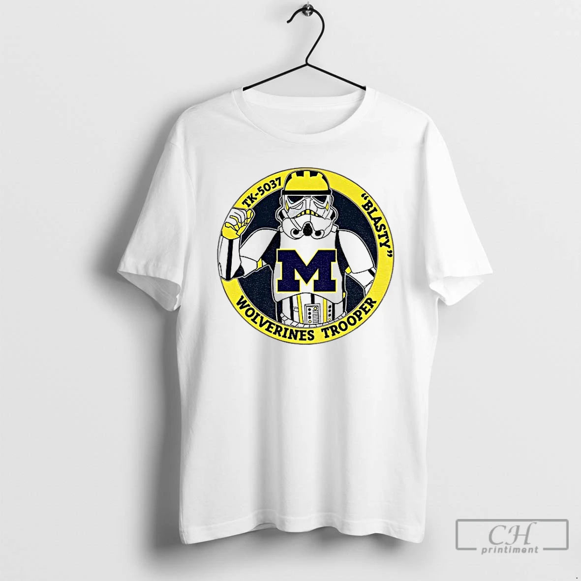 Classic University Of Michigan Wolverines Trooper Tk 5037 Blasty