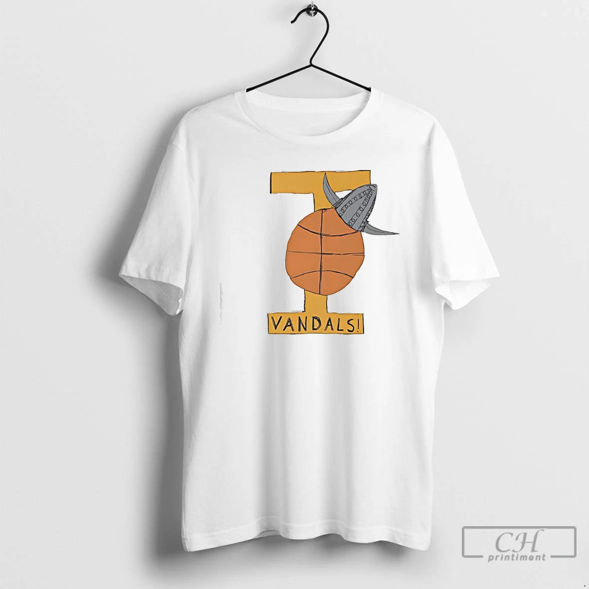 Classic Vandal Education Basketball Viking Helmet