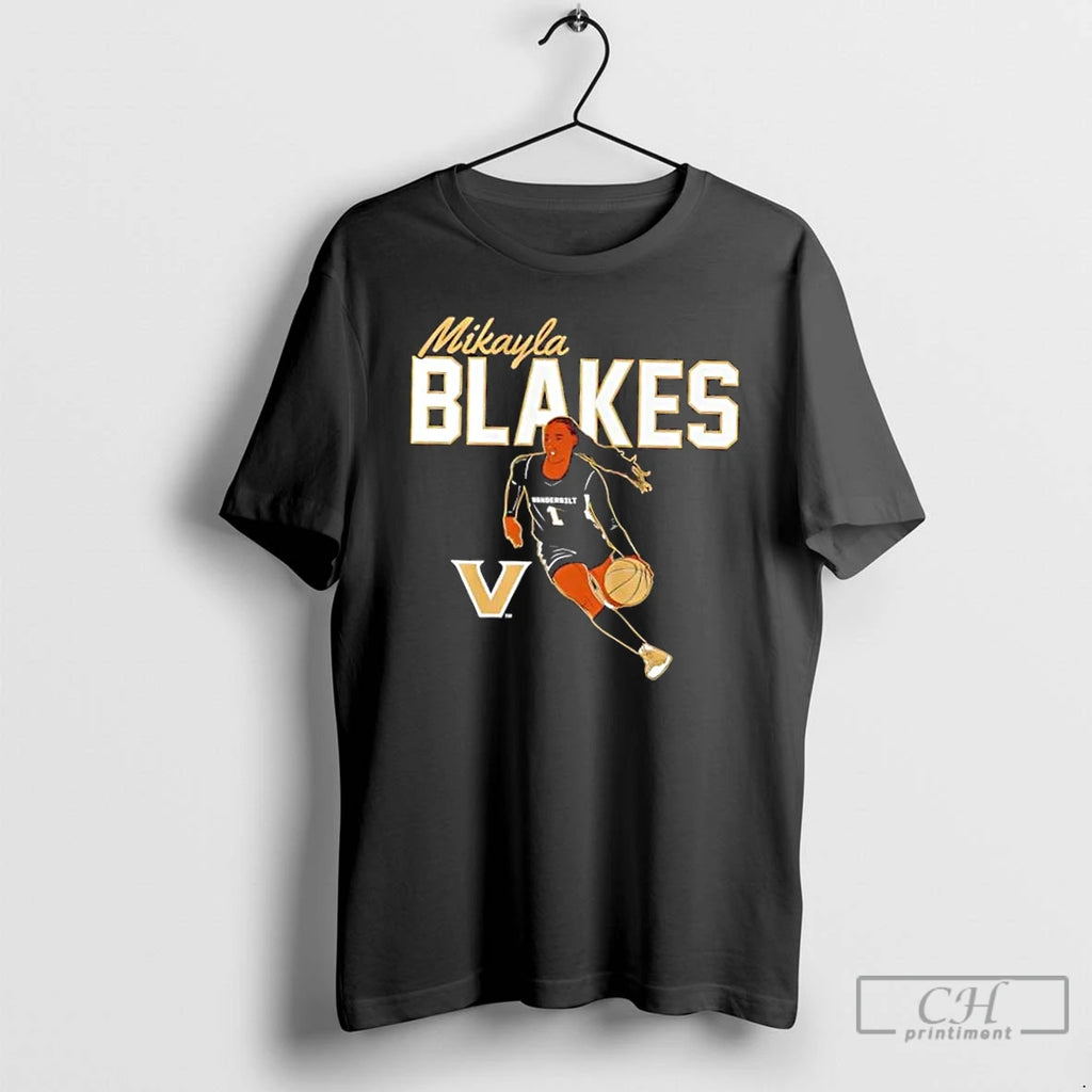 Classic Vanderbilt Basketball Mikayla Blakes Name Pose