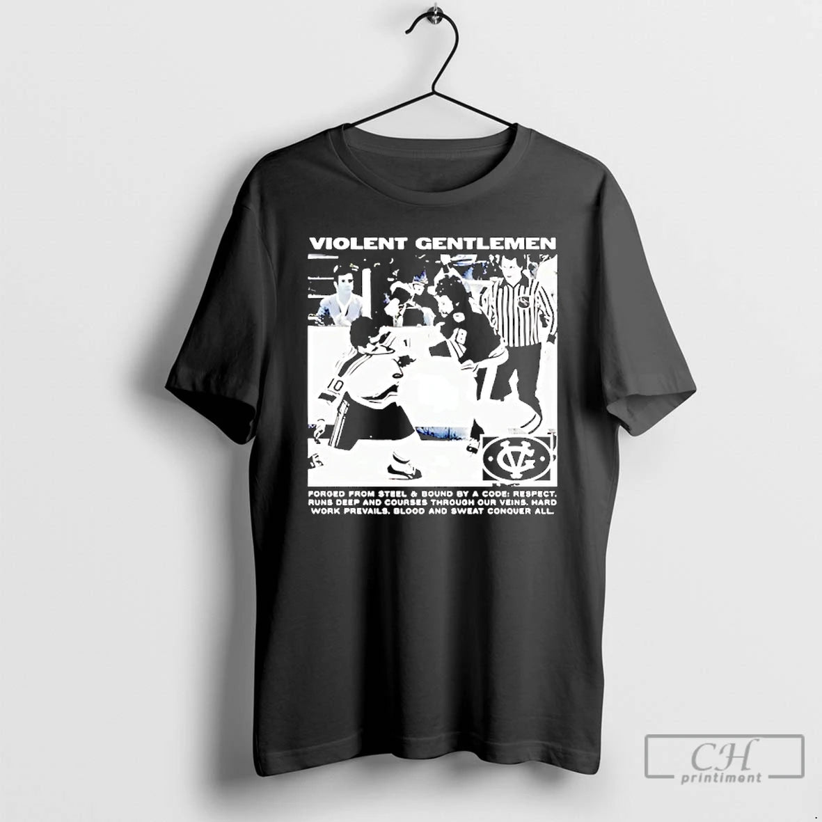 Classic Violent Gentlemen Hockey Club Riot Vintage
