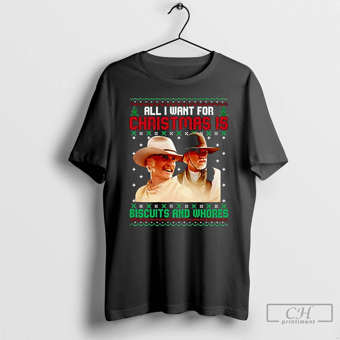 Classic Western Cowboys Biscuits And Whores Christmas Christmas