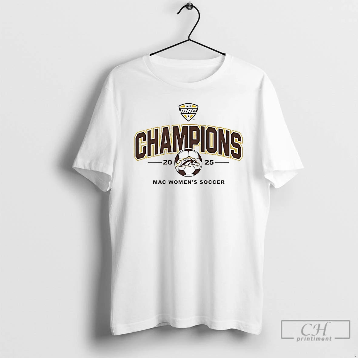 Classic Western Michigan Broncos 2025 Mac Soccer Champions