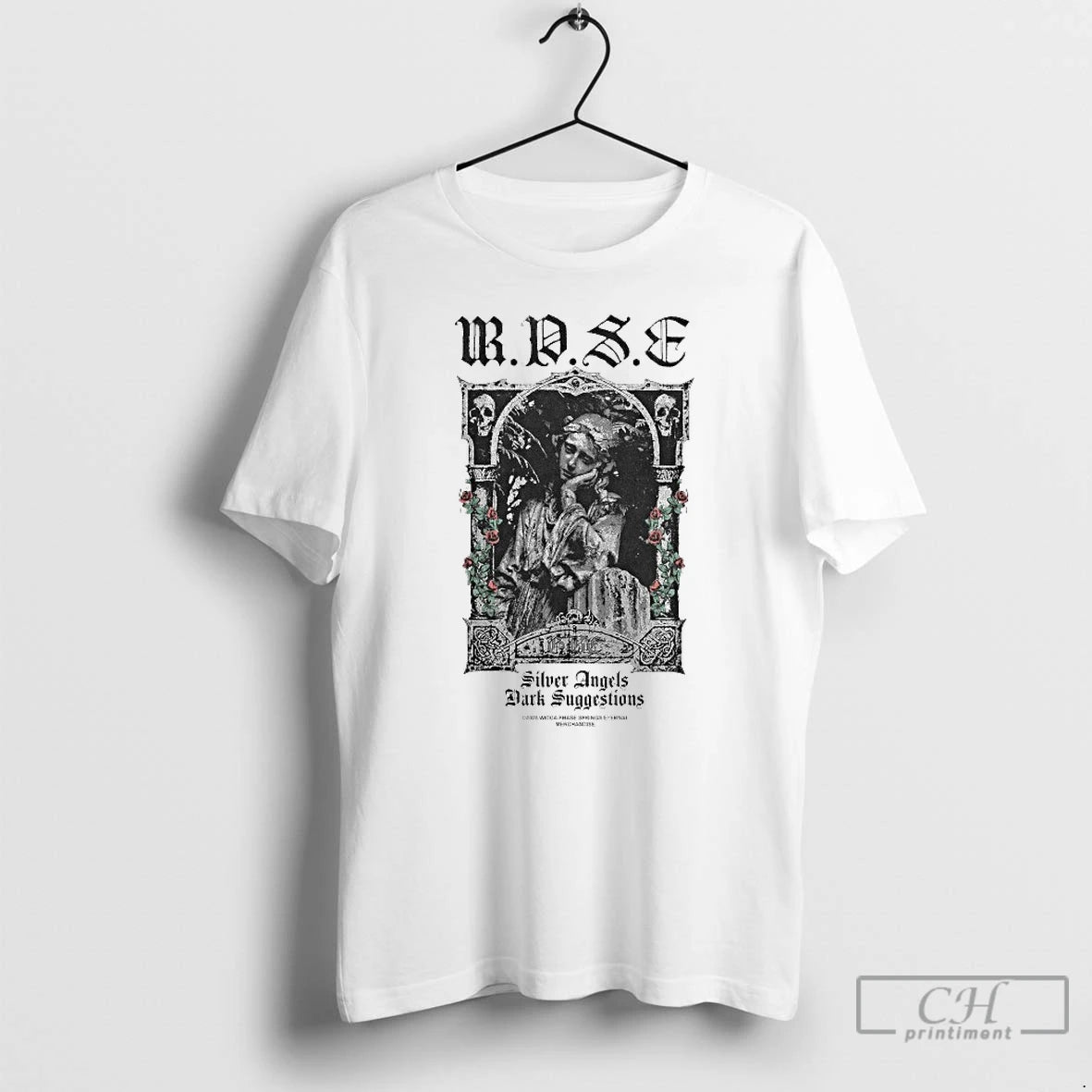 Classic Wicca Phase Springs Eternal Silver Angels Dark Suggestions Rose Angel
