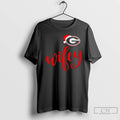 Classic Wifey Georgia Bulldogs Santa Hat Merry Christmas