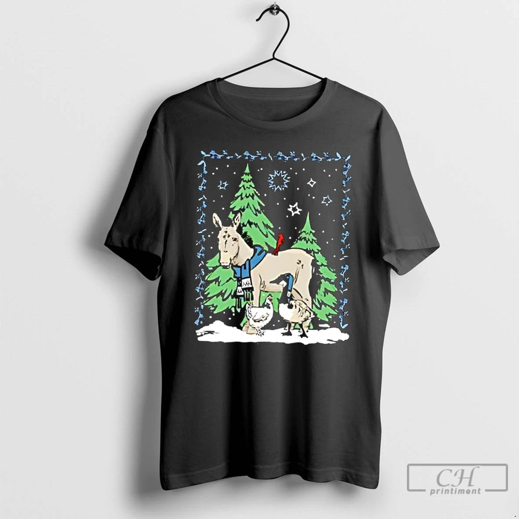 Classic Winter Wonderland Donkey