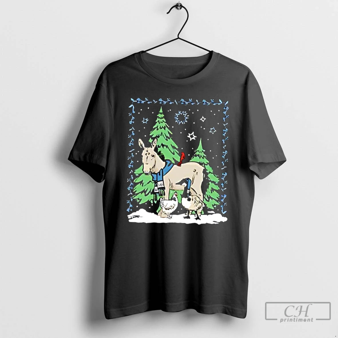 Classic Winter Wonderland Donkey