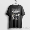 Classic Yes I Am Old But I Saw Neil Peart On Stage Signature T Shirts