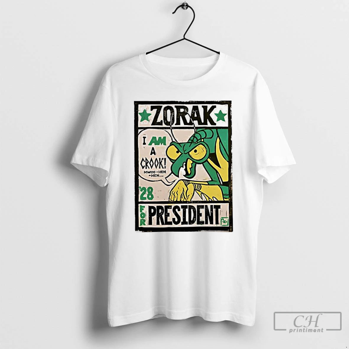 Classic Zorak I Am A Crook For President 28