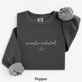 Comfort Colors Overstimulated Anxiety Unisex T-shirt, Sweatshirt, Hoodie (1)