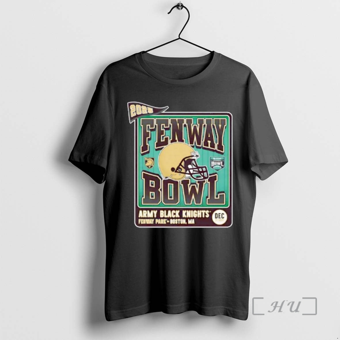 New 2025 Fenway Bowl Army Black Knights Helmet Ornaments