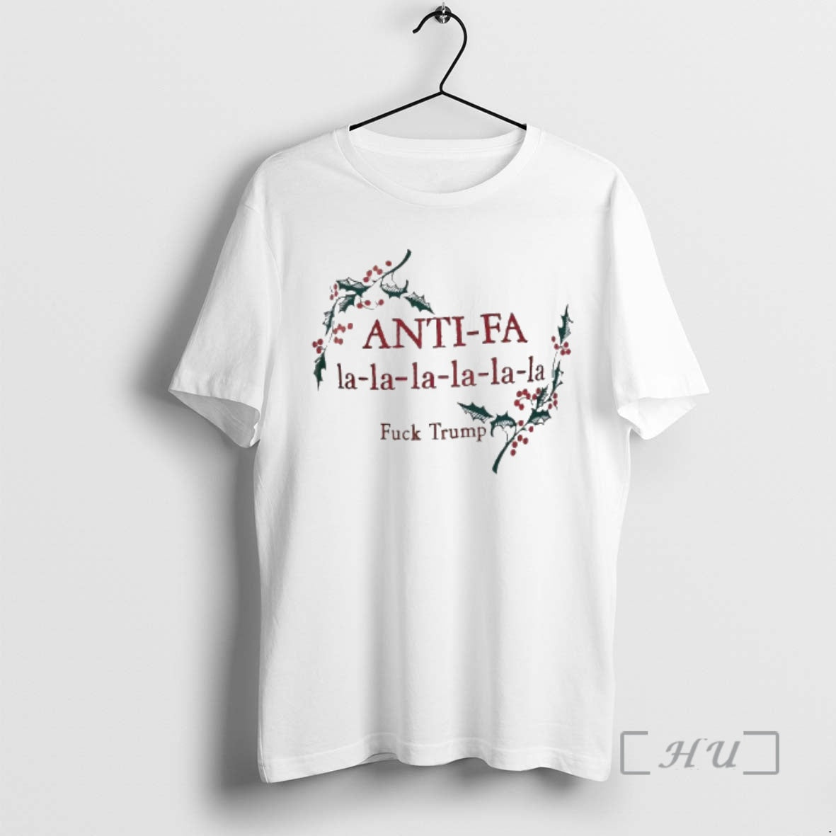 New Anti Fa La La La La La La Fuck Trump Christmas Season Premium