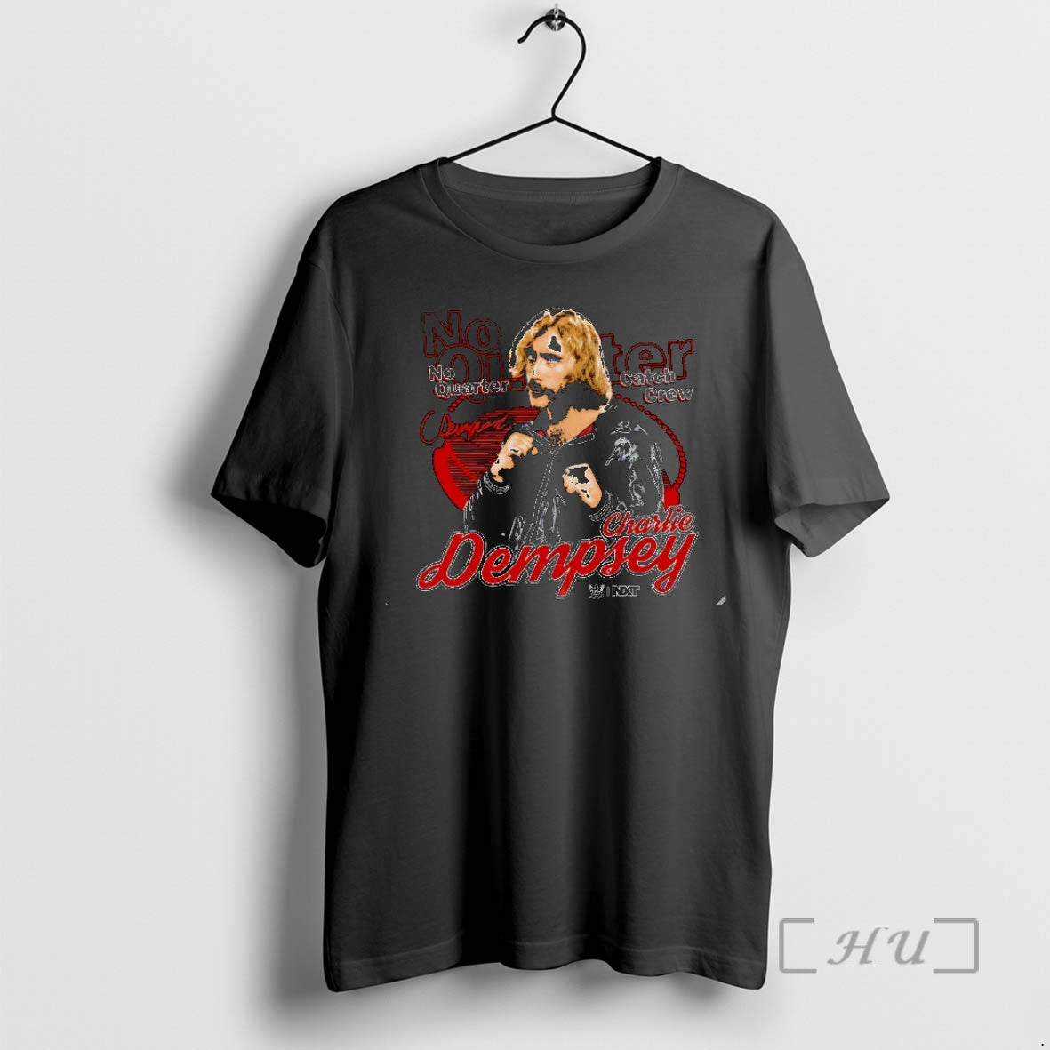 New Charlie Dempsey Grunge No Quarter Catch Crew Graphic Christmas