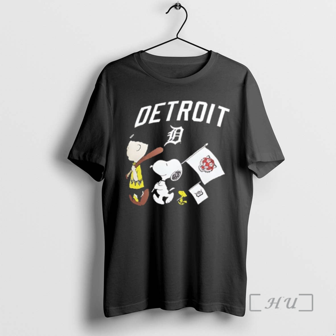 New Detroit Tigers X Peanuts Flag 2 Sided