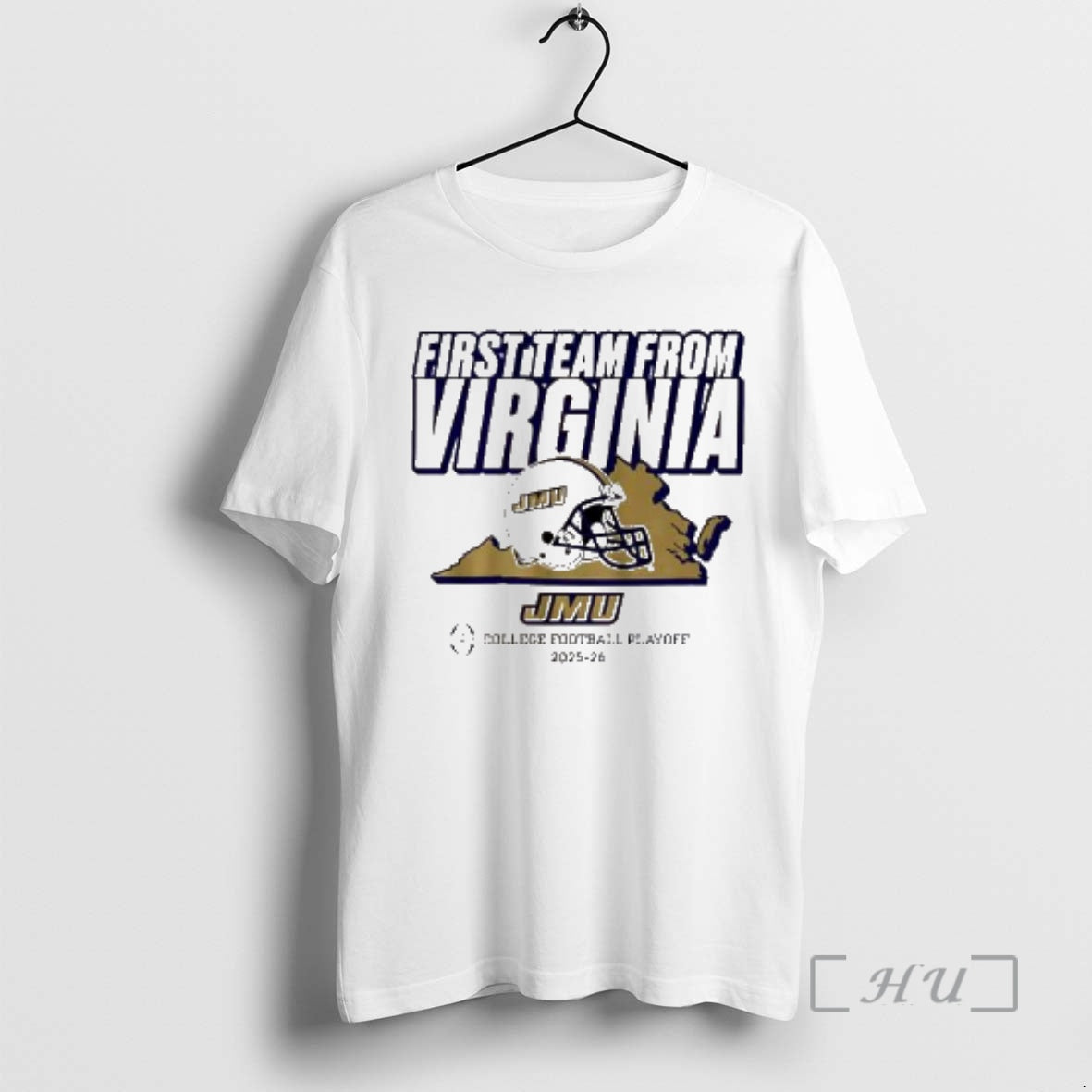 New First Team From Virginia James Madison Dukes Football College Football Playoff 2025 2026 Premium