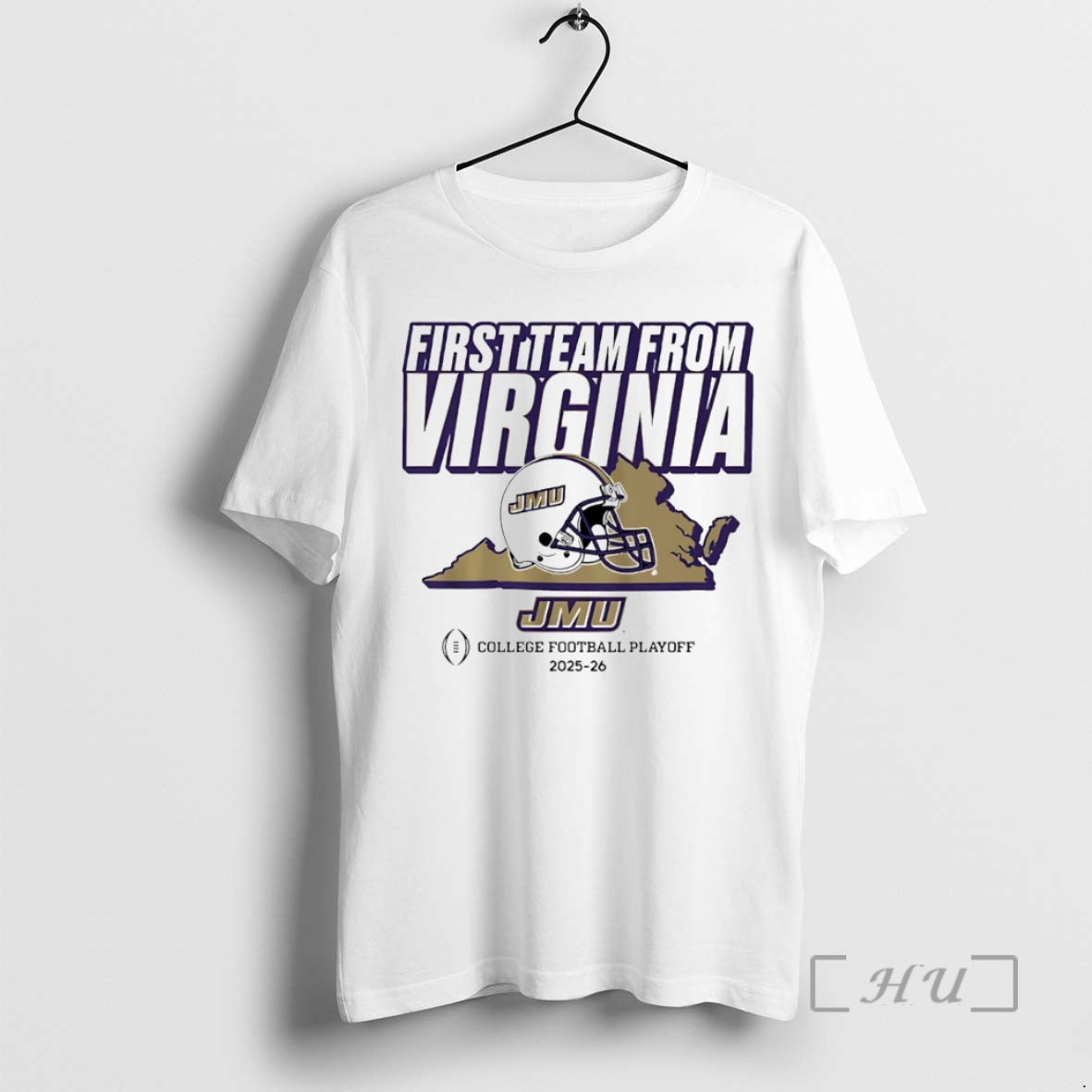 New First Team From Virginia James Madison Dukes Football 2025 2026 Cfp Helmet Circle Premium