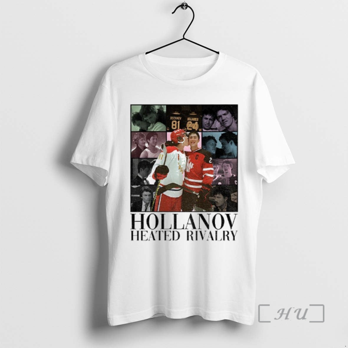 New Heated Rivalry Shane And Ilya Hollander Rosanov Hollanov Merry Christmas Premium T Shirts Sweater
