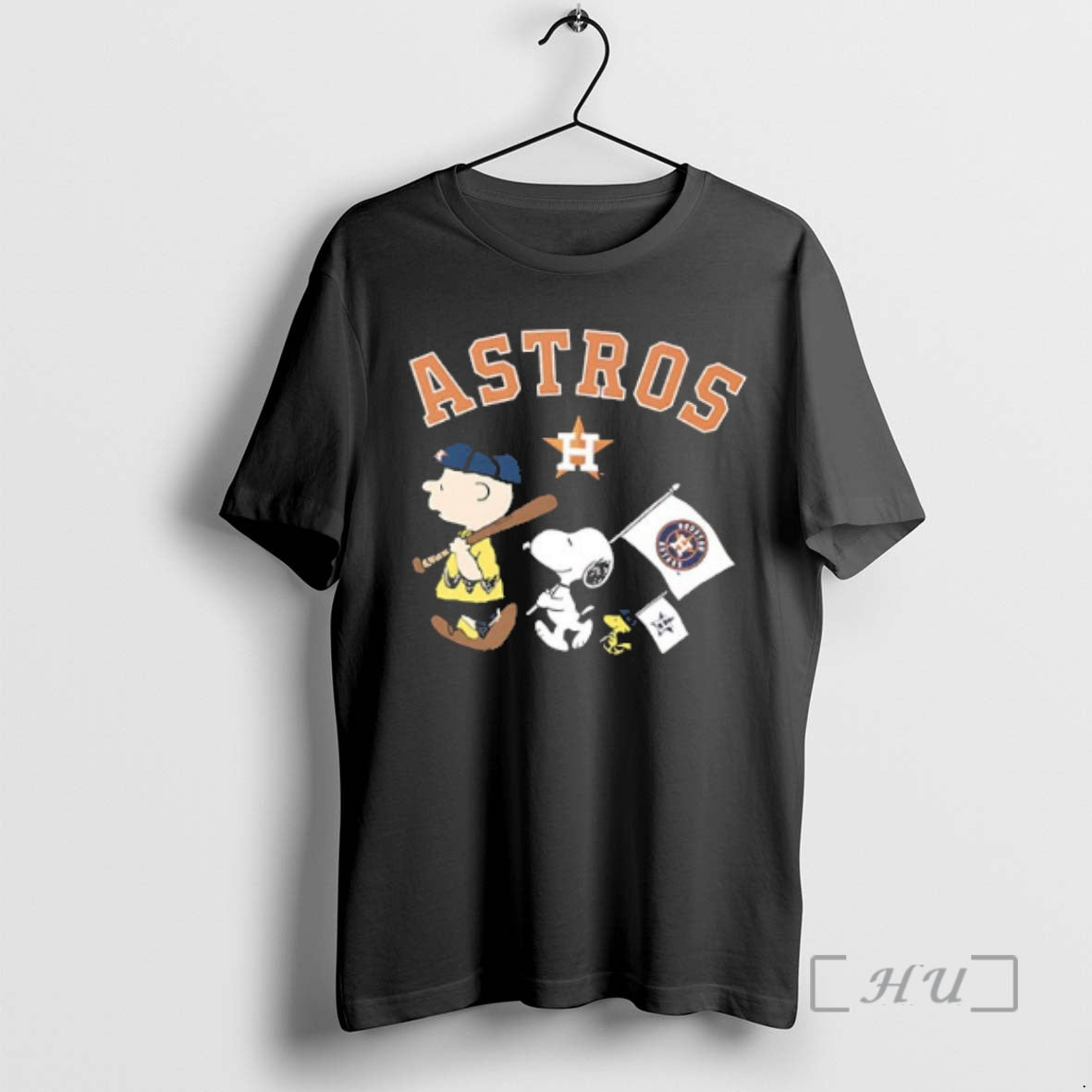 New Houston Astros X Peanuts Flag 2 Sided