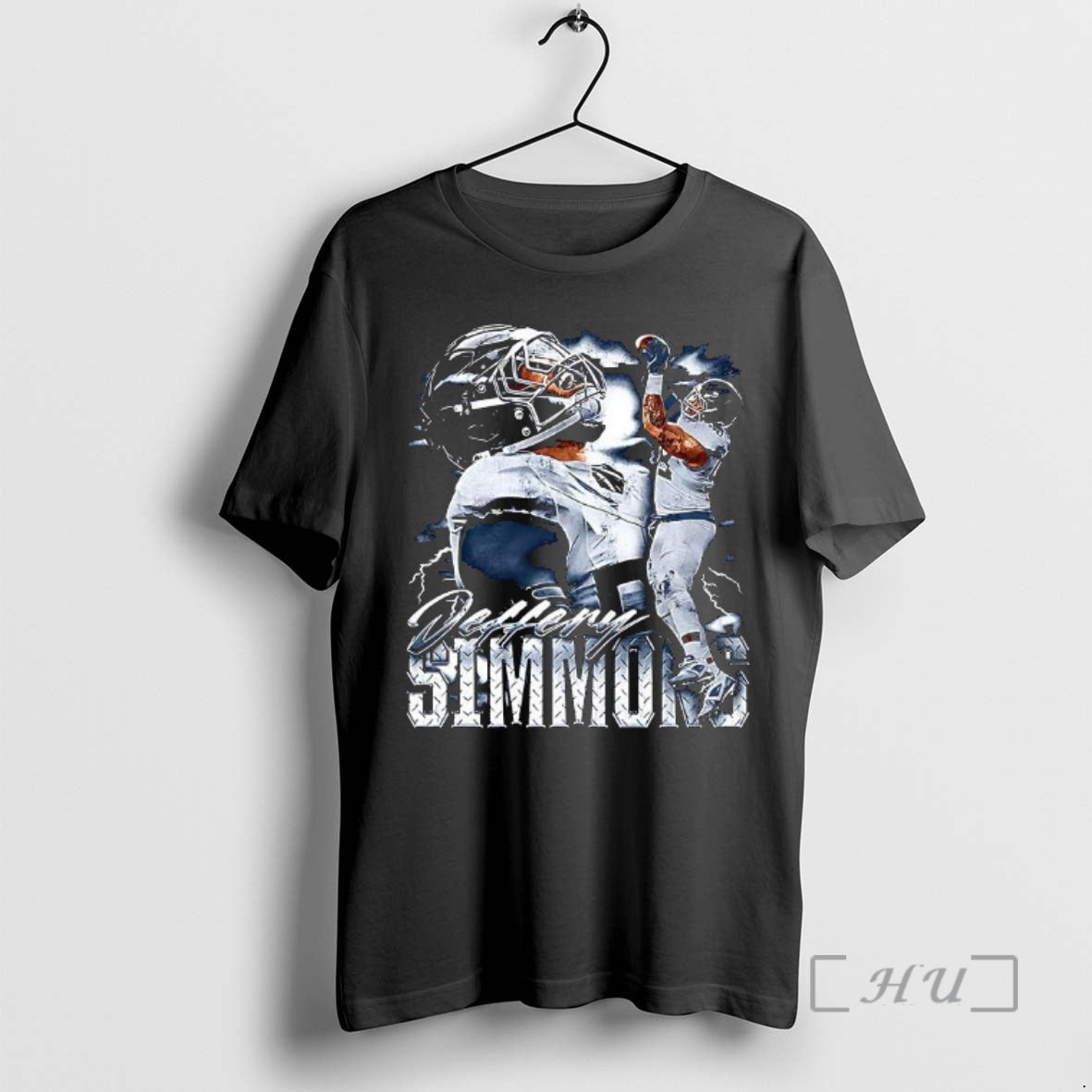 New Jeffery Simmons Tennessee Titans Football Catch Ball Graphic