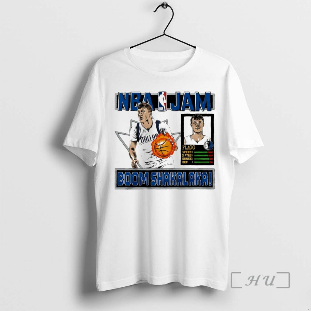 New Nba Jam Dallas Mavericks Cooper Flagg Boom Shakalaka Circle
