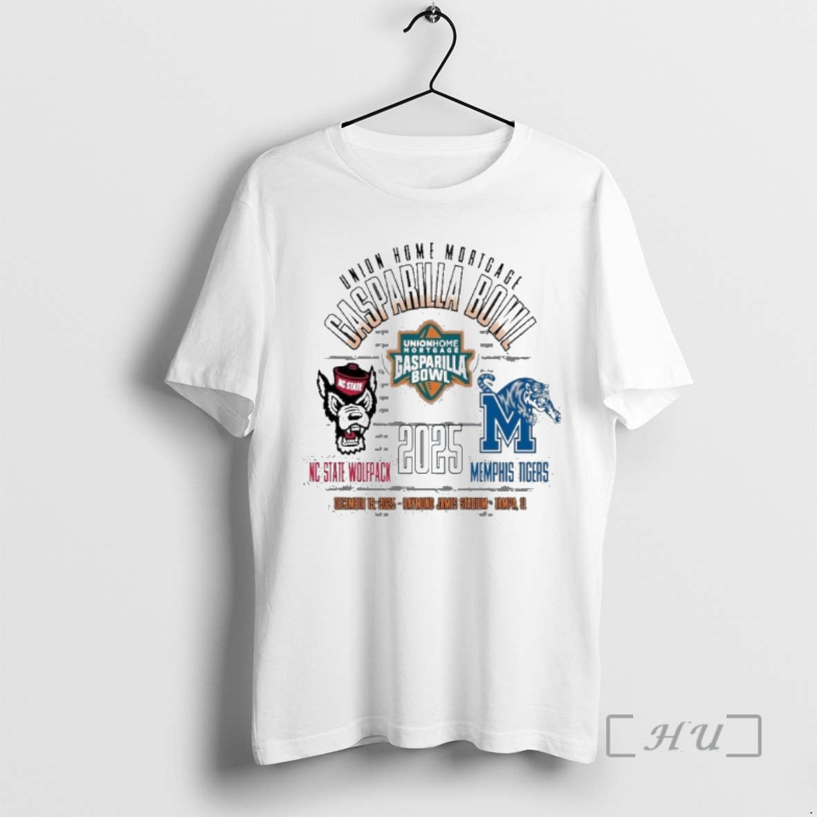 New Nc State Wolfpack Vs Memphis Tigers 2025 Union Home Mortgage Gasparilla Bowl Premium