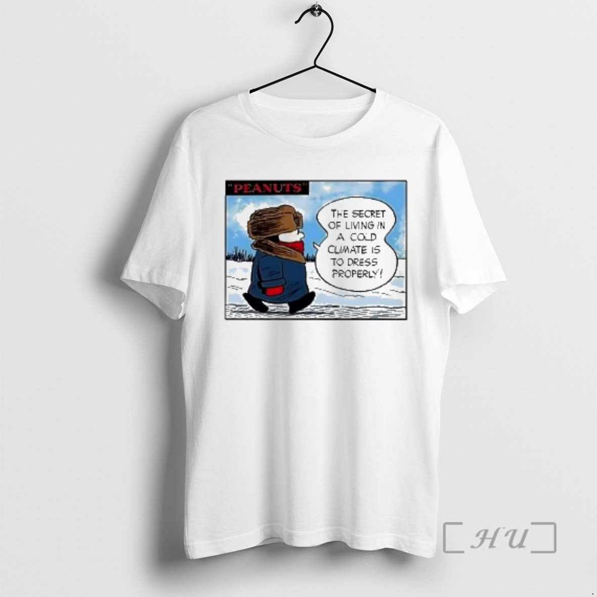 New Peanuts The Secret Of Living In A Cold Climate Is To Dress Properly Premium