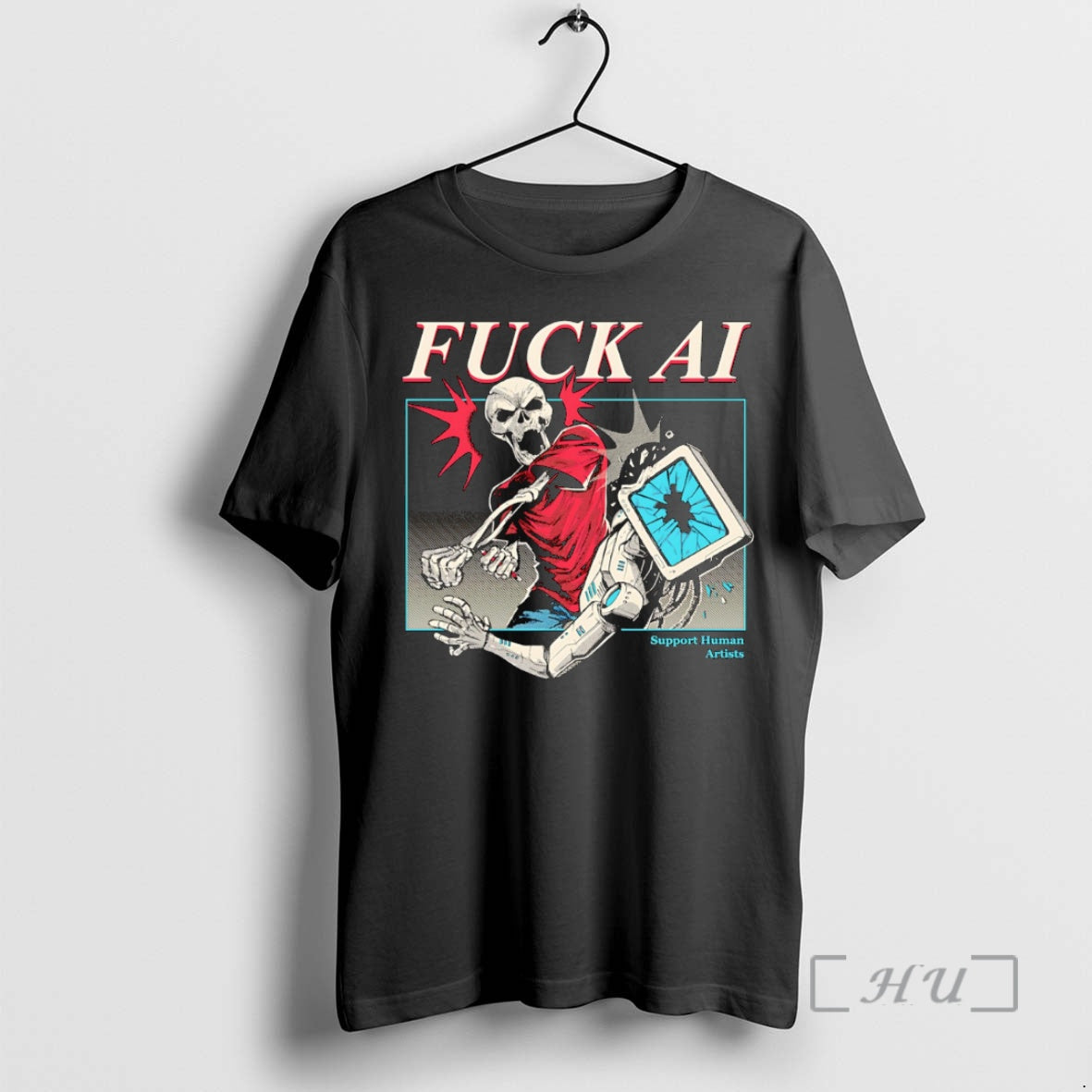 New Skeleton Fuck Ai Support Human Artists