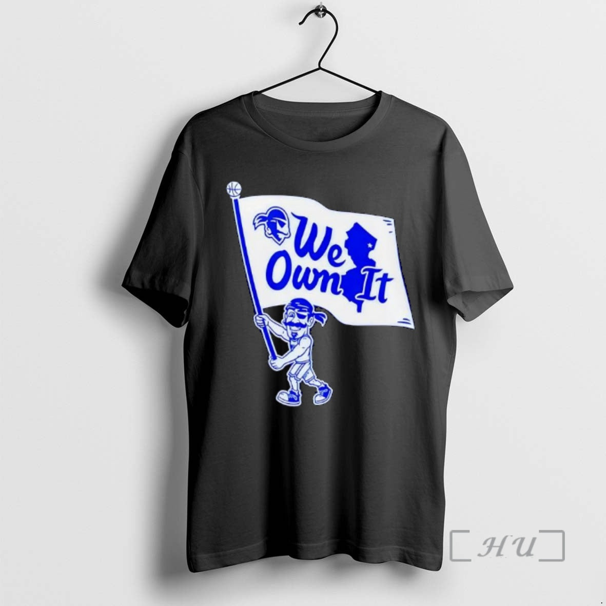 New The Pirate We Own It Flag Seton Hall Pirates Basketball Ornaments Premium T Shirts