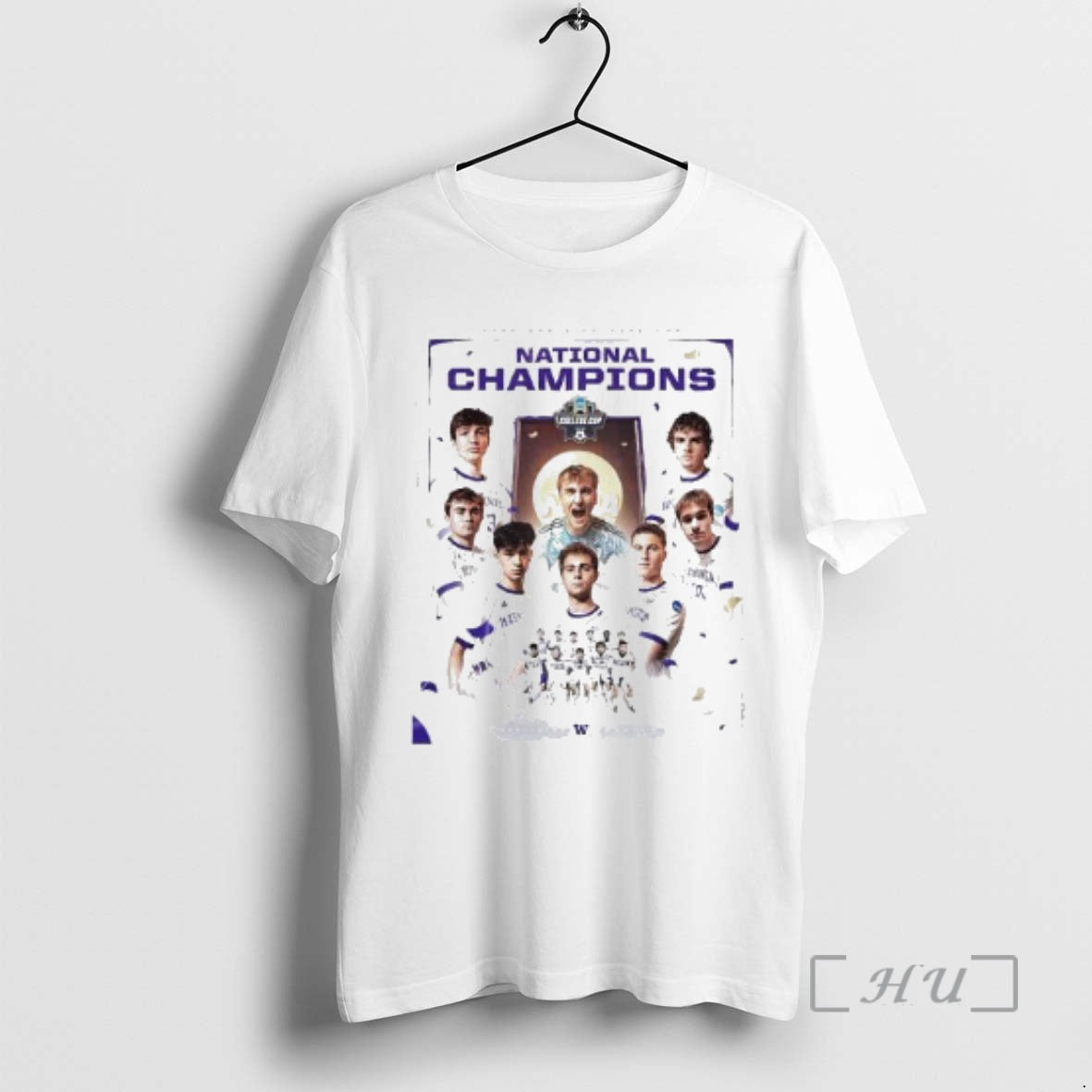 New Washington Huskies Soccer Are National Champions 2025 Men College Cup Ncaa Circle White Premium