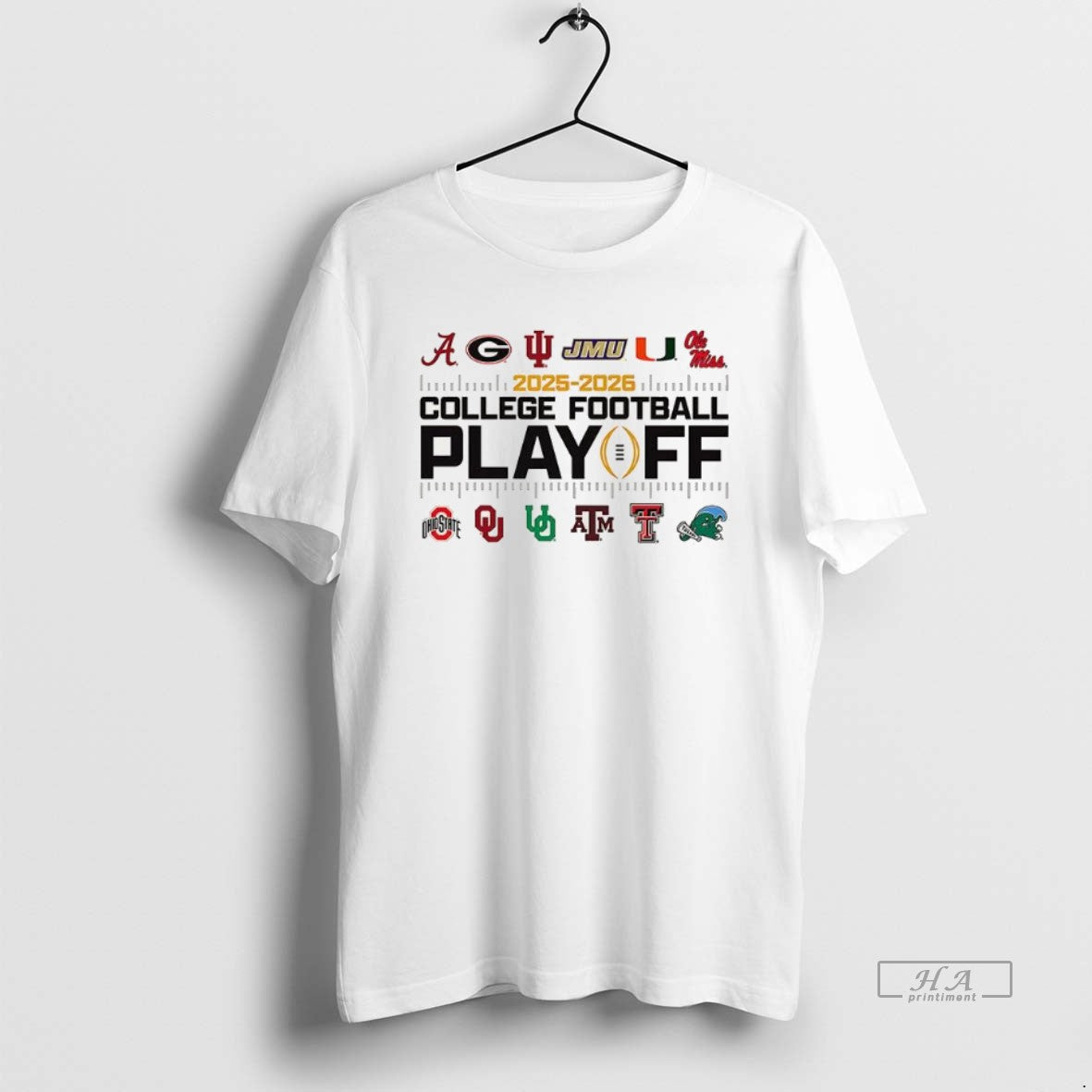 Official 2025 2026 College Football Playoff 12 Team Logo