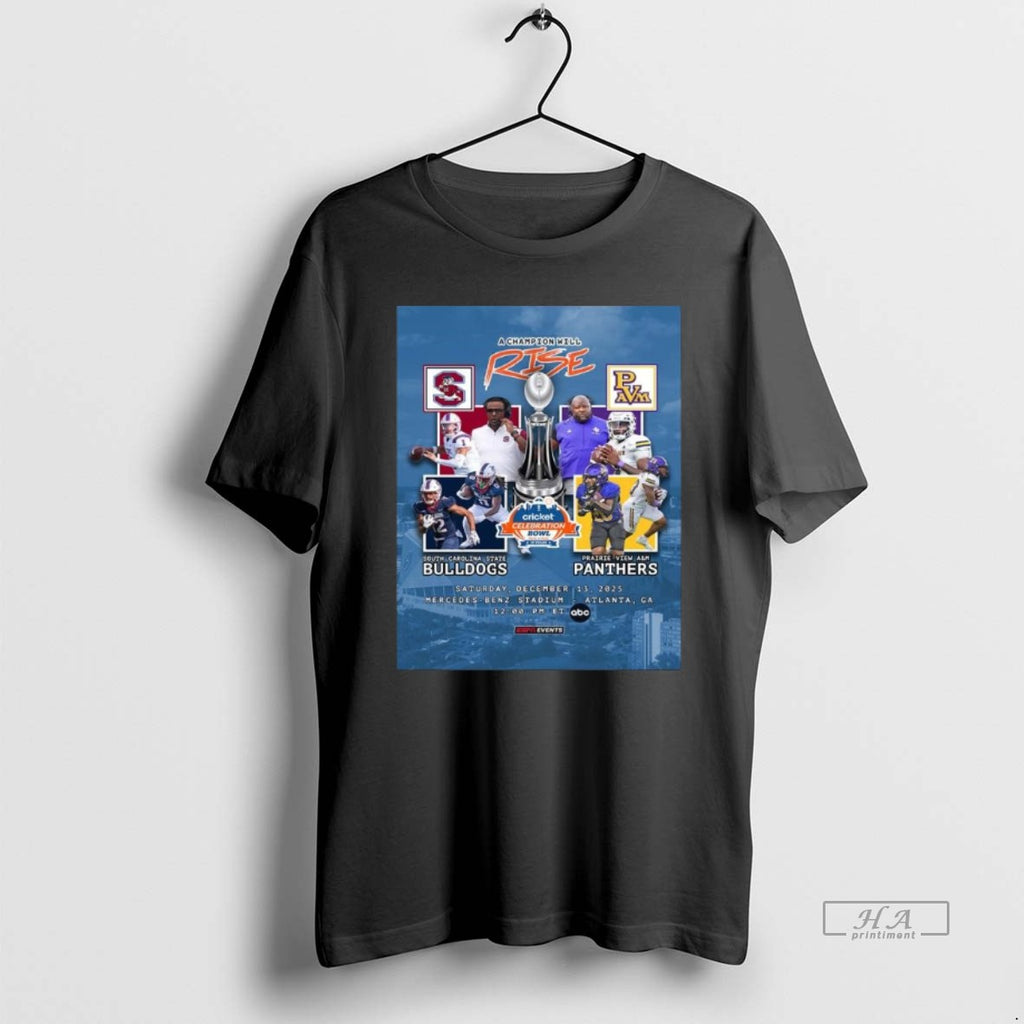 Official 2025 Cricket Celebration Bowl Matchup South Carolina State Bulldogs Vs Prairie View A And