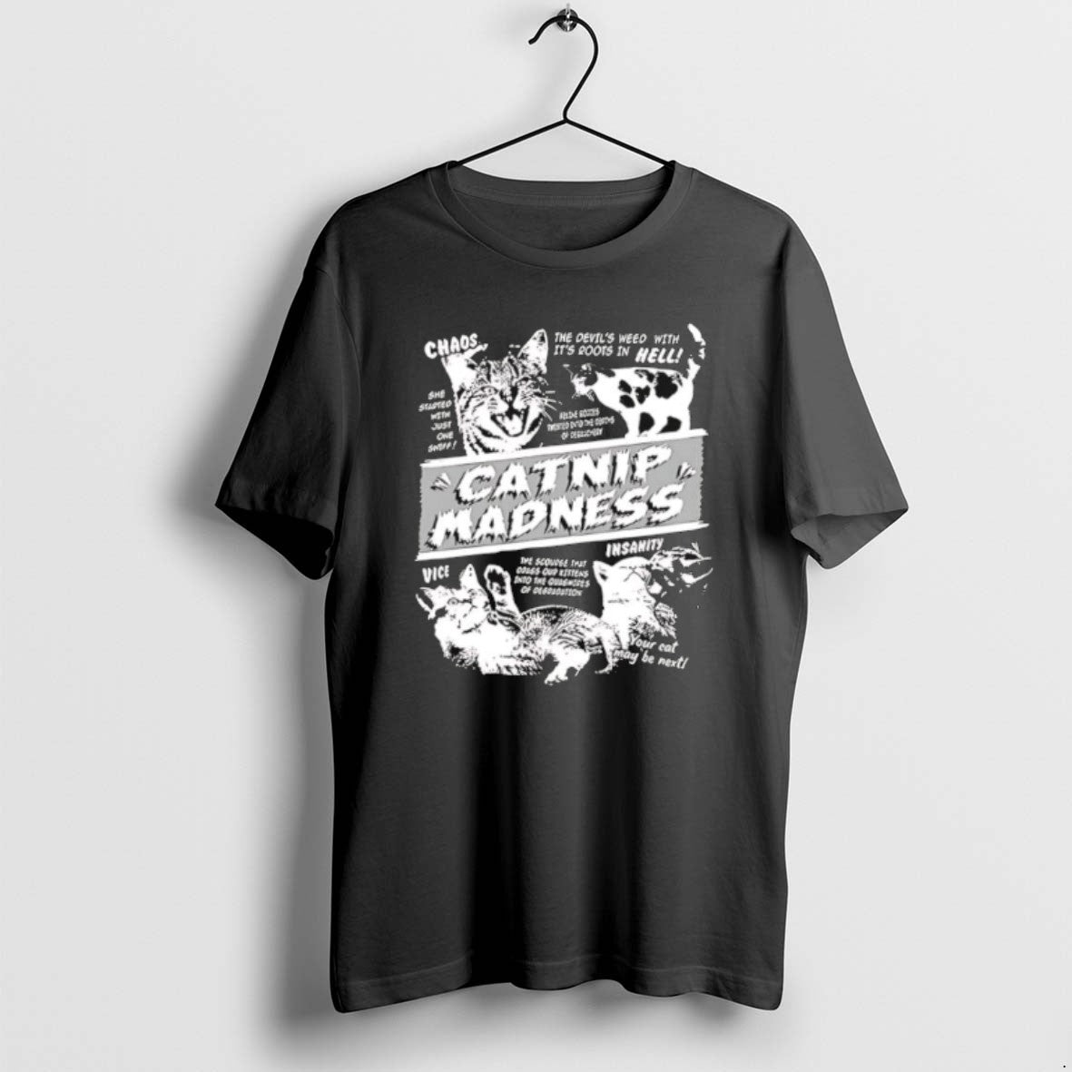 Official Catnip Madness Graphic Retro