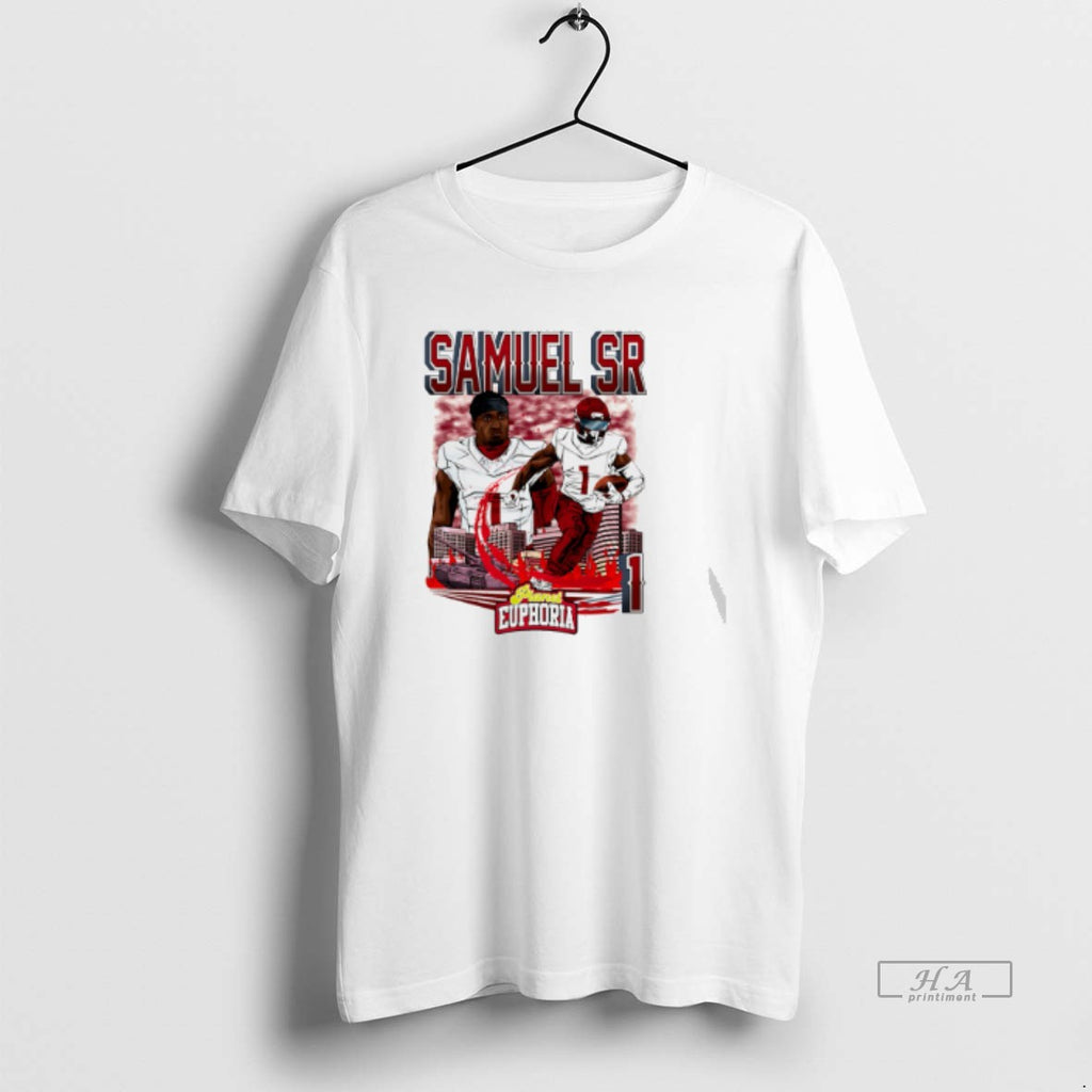 Official Deebo Samuel Sr Washington Commanders Player Skyline Comic