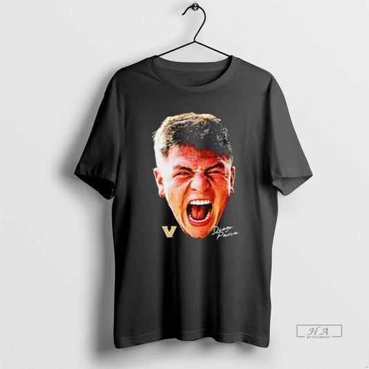 Official Diego Pavia Vanderbilt Football Ncaa Game Face