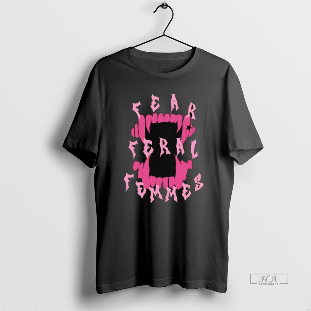 Official Fear Feral Femmes Black