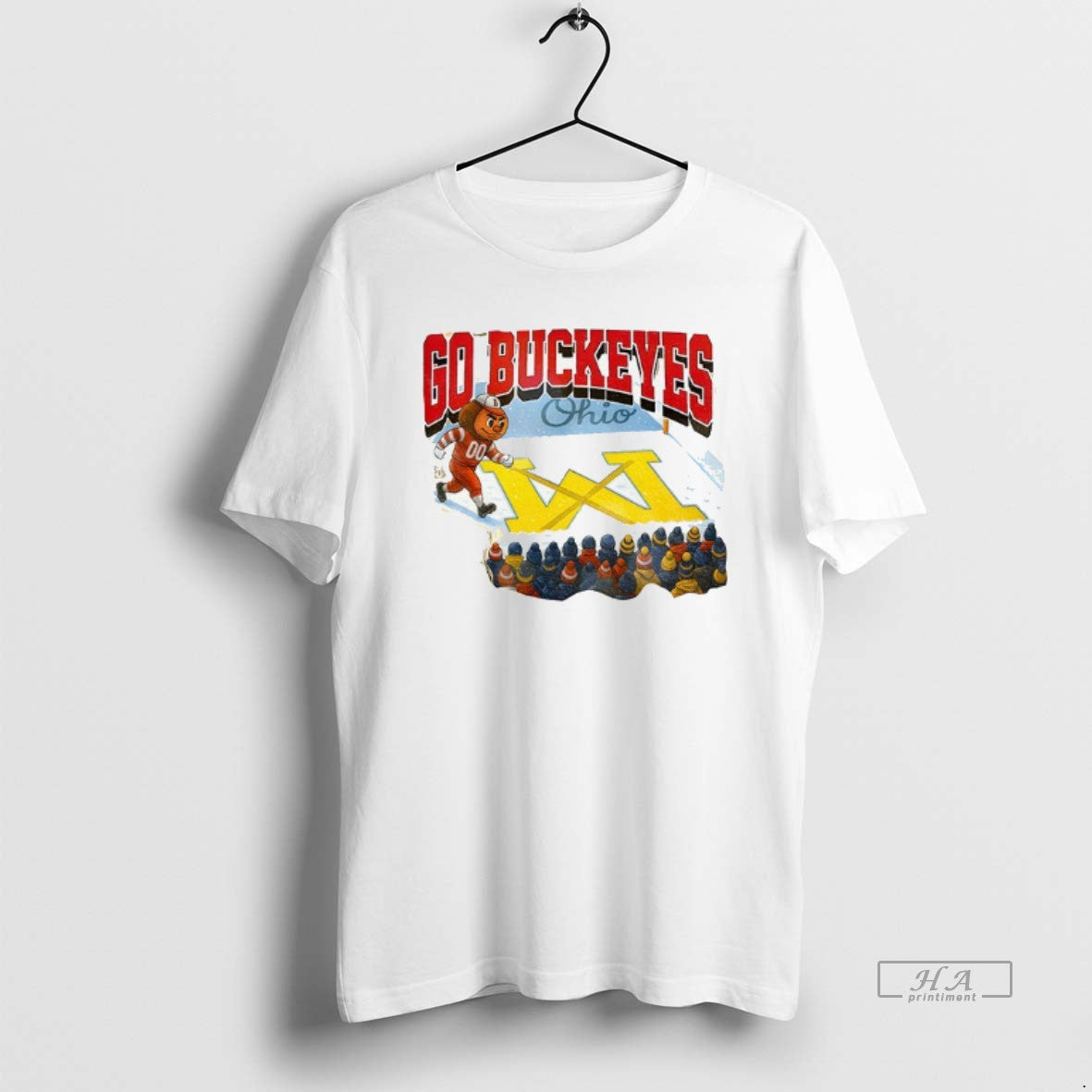 Official Funny Brutus Vs Michigan Game Day Brutus Ohio State Snow Go Buckeyes Sports