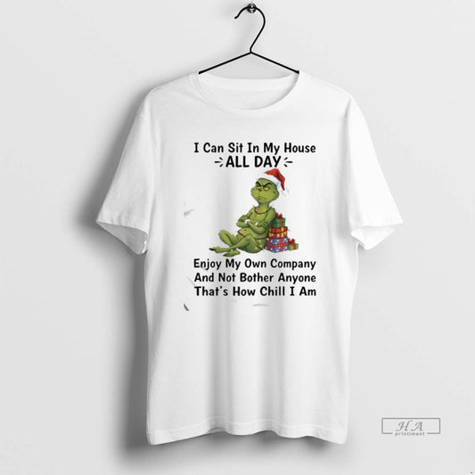 Official Ginch I Can Sit In My House All Day Enjoy My Own Company Merry