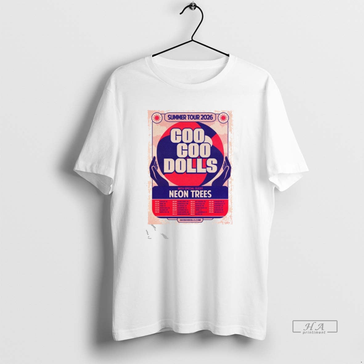 Official Goo Goo Dolls With Special Guest Neon Trees Summer Tour 2026