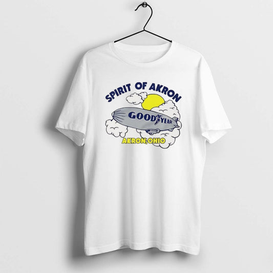Official Goodyear Blimp Spirit Of Akron Ohio Cartoon