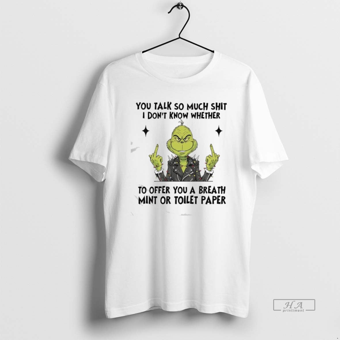 Official Grinch Rock Suit You Talk So Much Shit I Dont Know Whether To Offer
