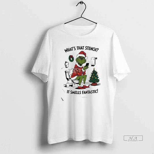 Official Grinch Santa Whats That Stench It Smells Fantastic