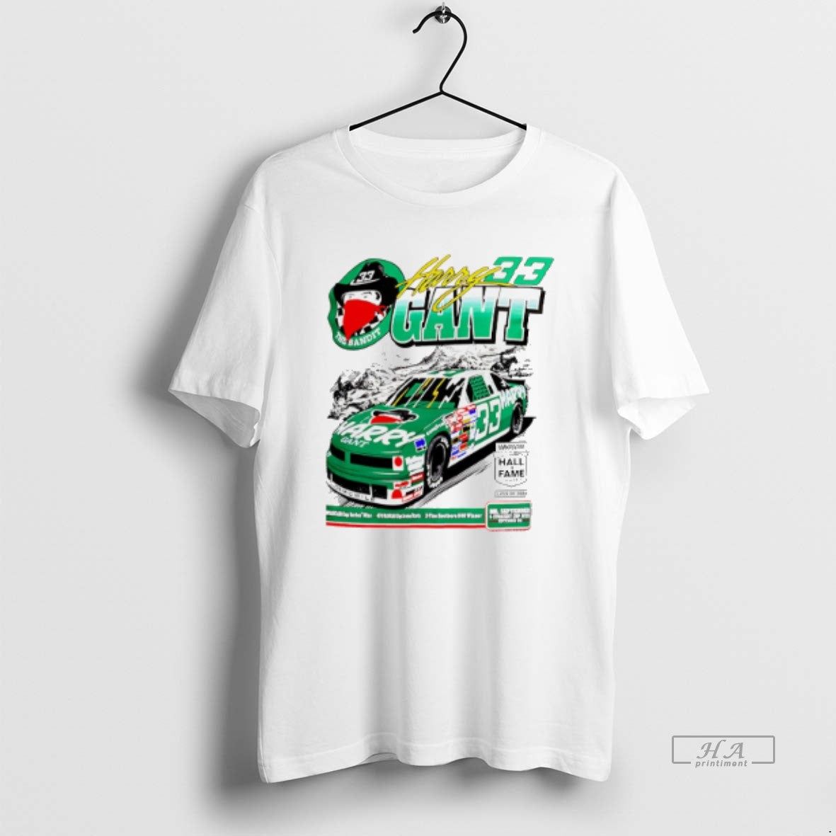 Official Harry Gant Hall Of Fame Inductee Graphic