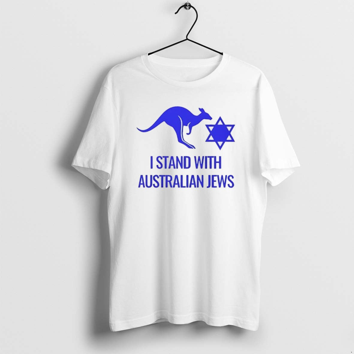 Official I Stand With Australian Jews For Bondi Australia Kangaroo Logo