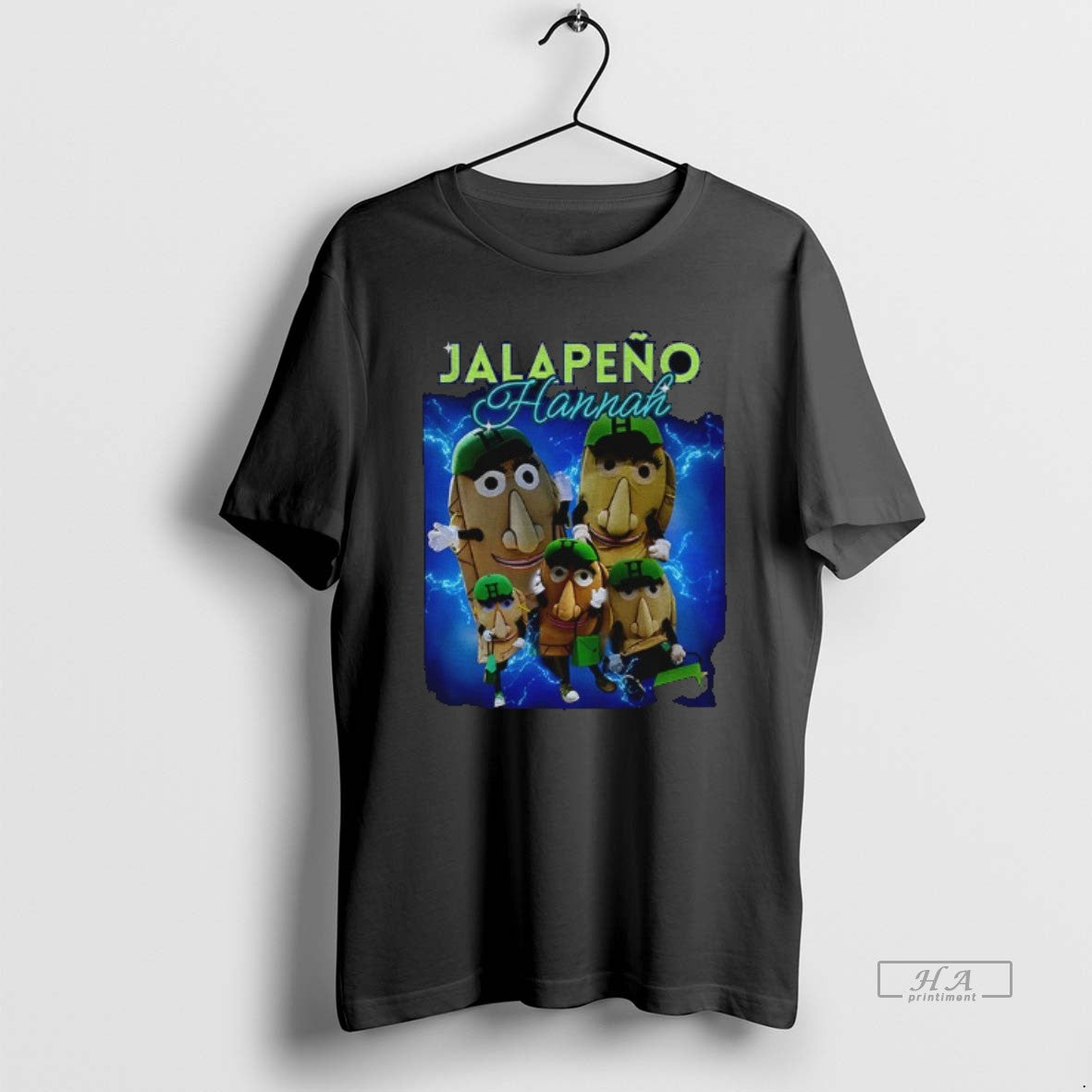 Official Jalapeno Hannah Meme Lightning Graphic