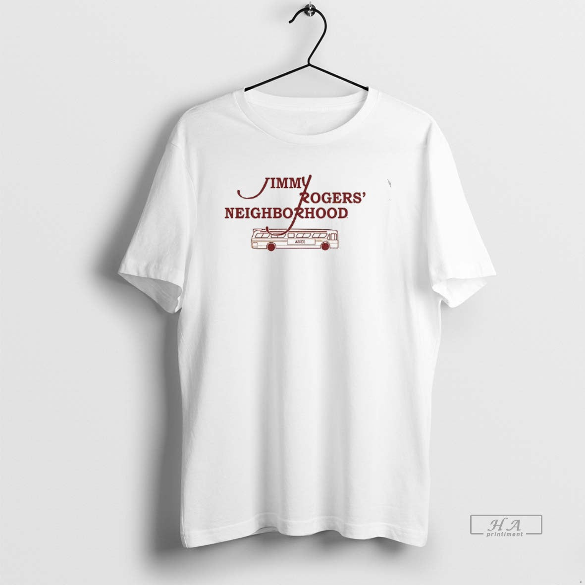 Official Jimmy Rogers Neighborhood Ames Bus