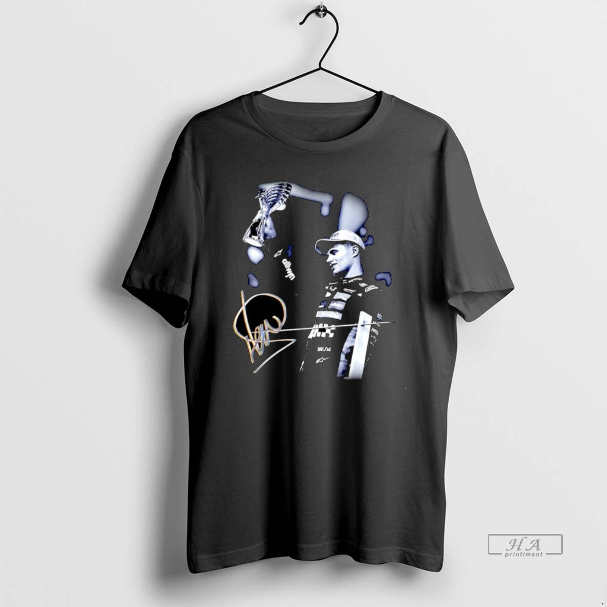 Official Lando Norris 2025 World Champion Signature Vintage Christmas