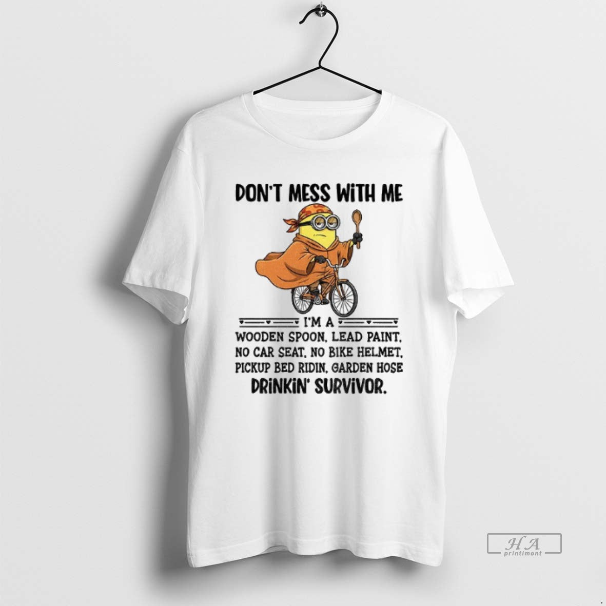 Official Minion Dont Mess With Me Im A Wooden Spoon Lead Paint No Car Seat